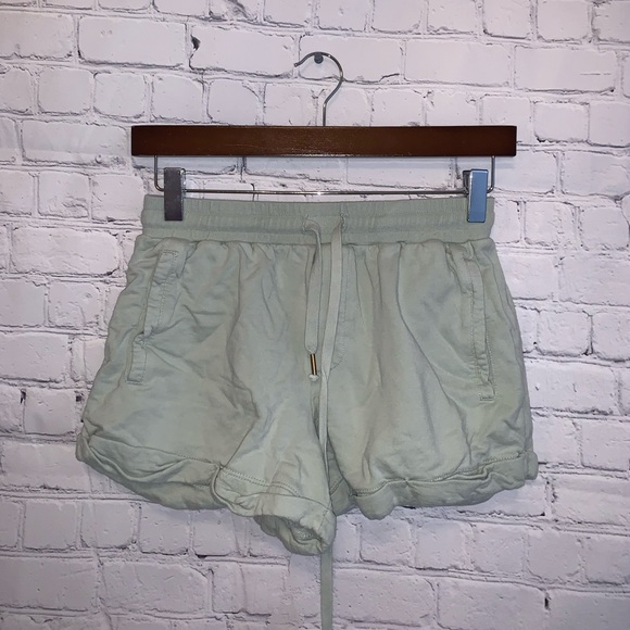 Young Fabulous & Broke Pants - Fabulous & Broke Green High Waist shorts size XS